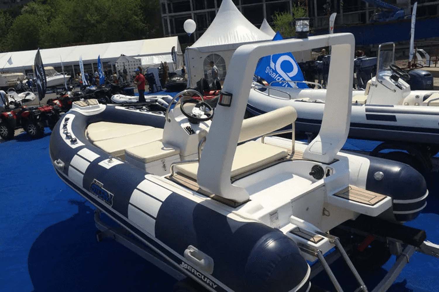 Лодка РИБ Stormline River Drive Luxe 500 в Сочи