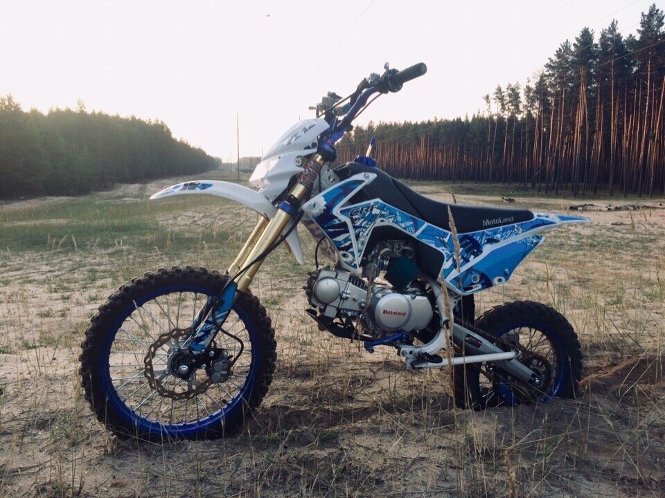 Мотоцикл Motoland CRF125 PITBIKE в Новосибирске