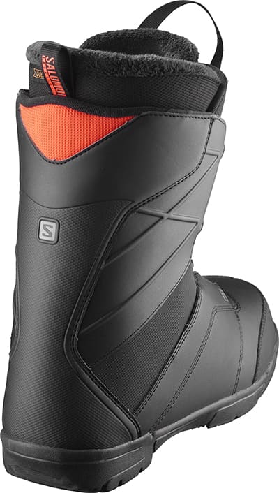 Ботинки для сноуборда Salomon 2020-21 Faction Boa Black/Black/Red/Orange в Чебоксарах