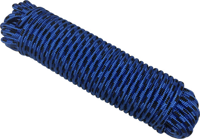 Шнур полипропиленовый плетеный d 10 мм, L 30 м в Рязани