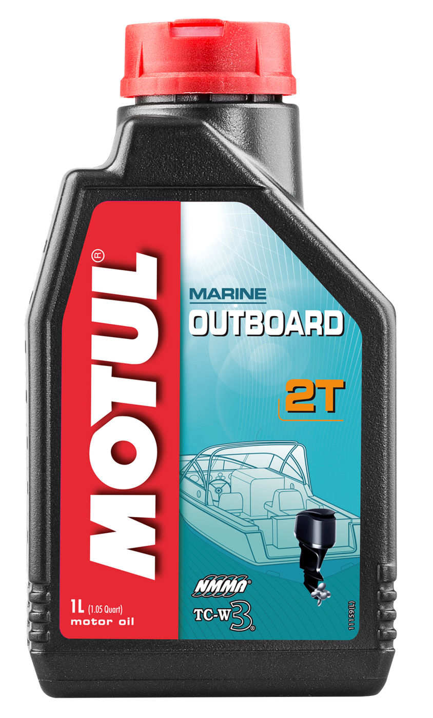Масло моторное Motul Outboard 2T, минеральное (1 л) в Туле