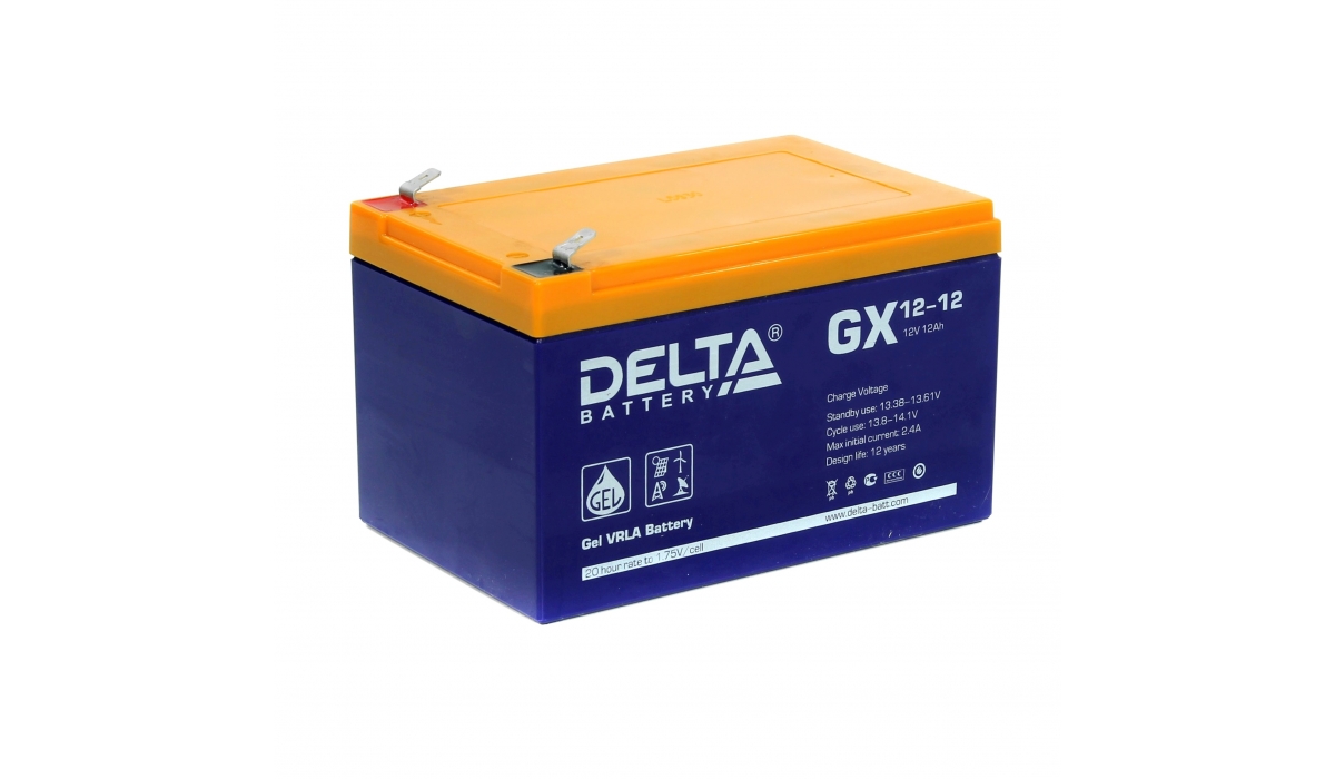 Аккумулятор DELTA GX 12-12 в Чебоксарах