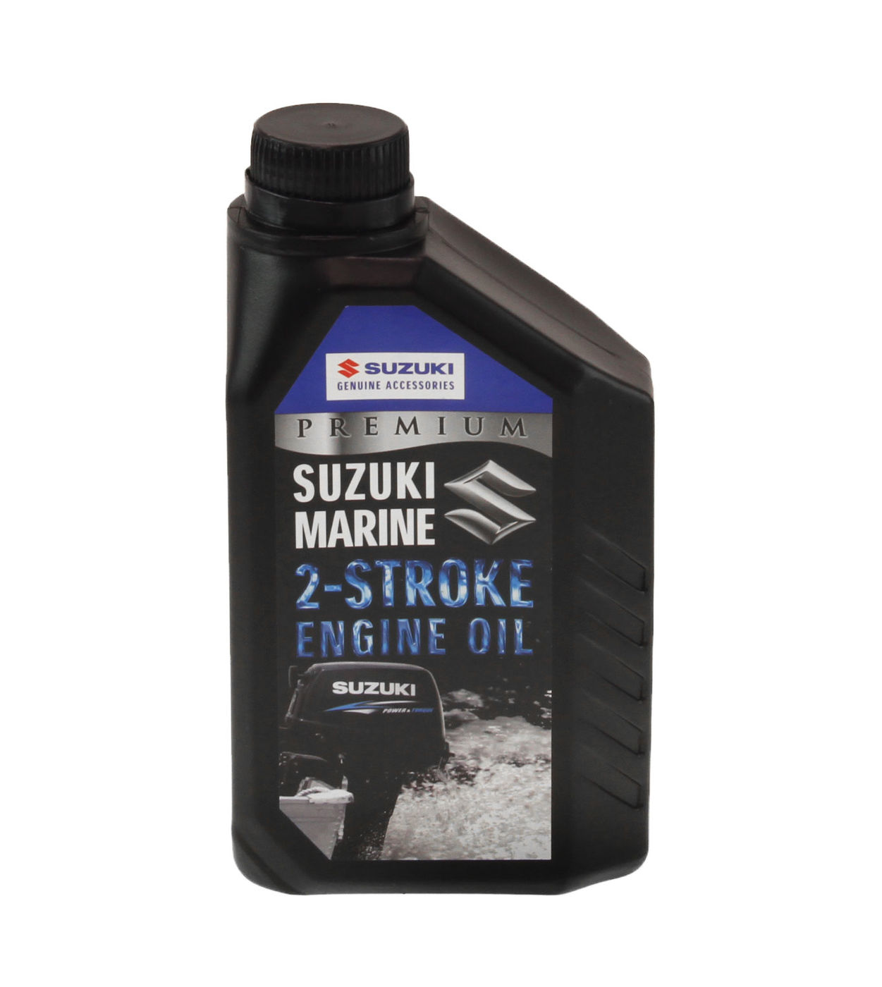 Масло Suzuki Marine Premium 2-х тактное, 1л. минеральное в Новосибирске
