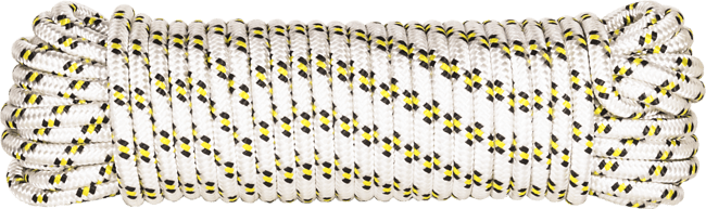 Шнур полипропиленовый плетеный d 6 мм, L 30 во Владивостоке