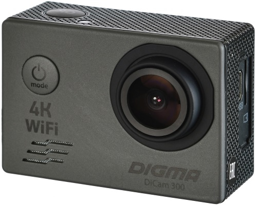 Экшн-камера Digma DiCam 300 Grey в Сургуте