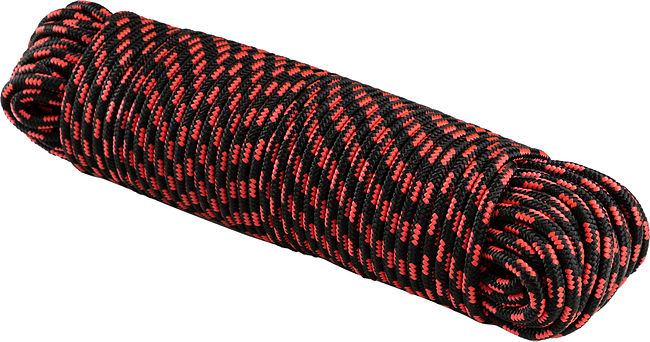 Шнур полипропиленовый плетеный d 10 мм, L 50 м в Сочи