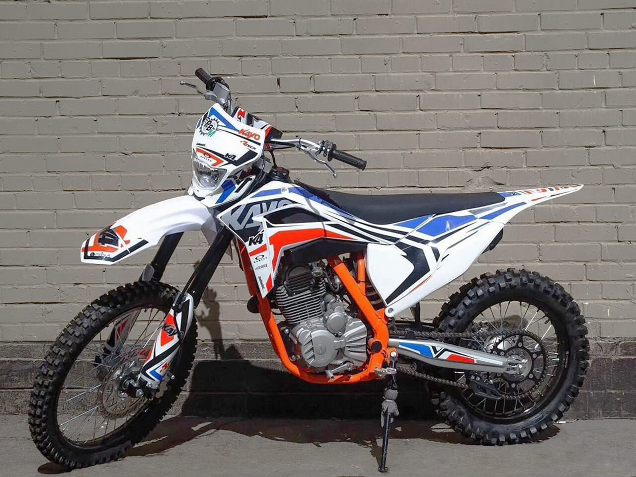 Мотоцикл KAYO K4 MX ENDURO Б/У в Новосибирске