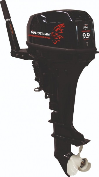 2х-тактный лодочный мотор GOLFSTREAM Т 9.9 ВМS Enduro Б/У в Улан-Удэ