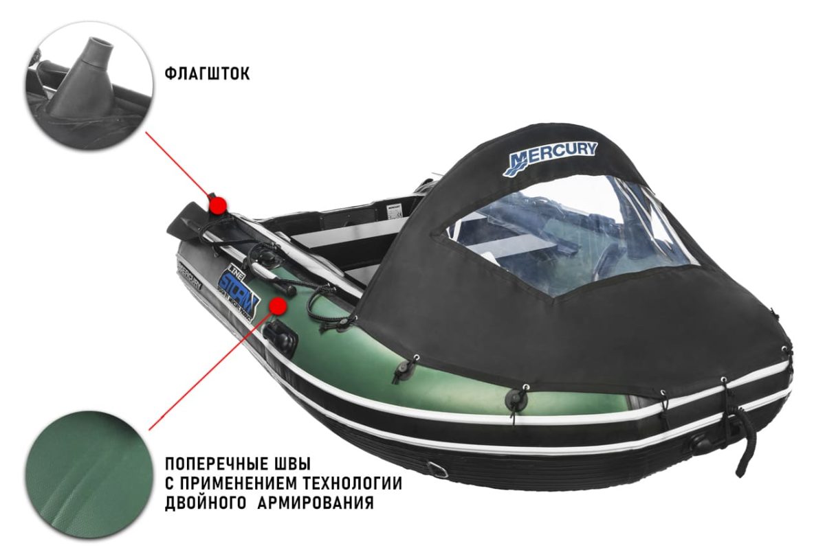 Лодка ПВХ STORMLINE ADVENTURE EXTRA 360 в Пензе