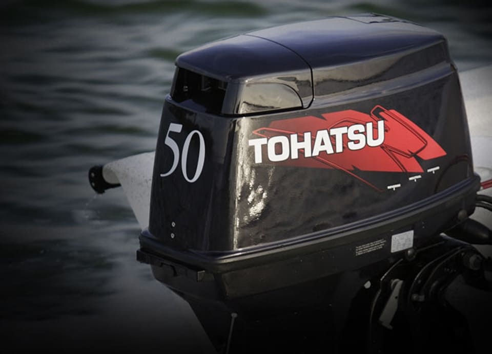 2х-тактный лодочный мотор TOHATSU M 50 EPOS Б/У в Новосибирске