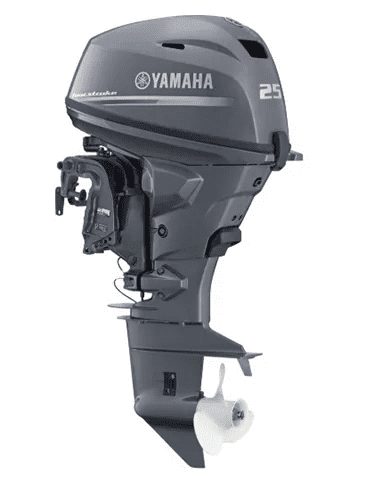 4х-тактный лодочный мотор YAMAHA F25GETL Б/У в Южно-Сахалинске