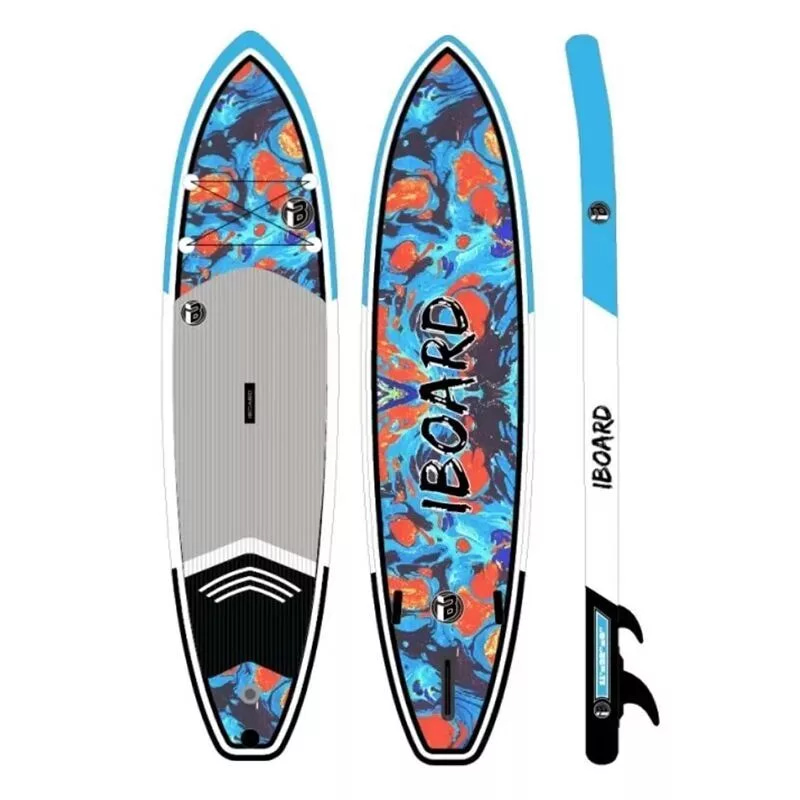 Надувная доска для SUP-бординга IBOARD 11′ Blue Lava 2023 в Томске
