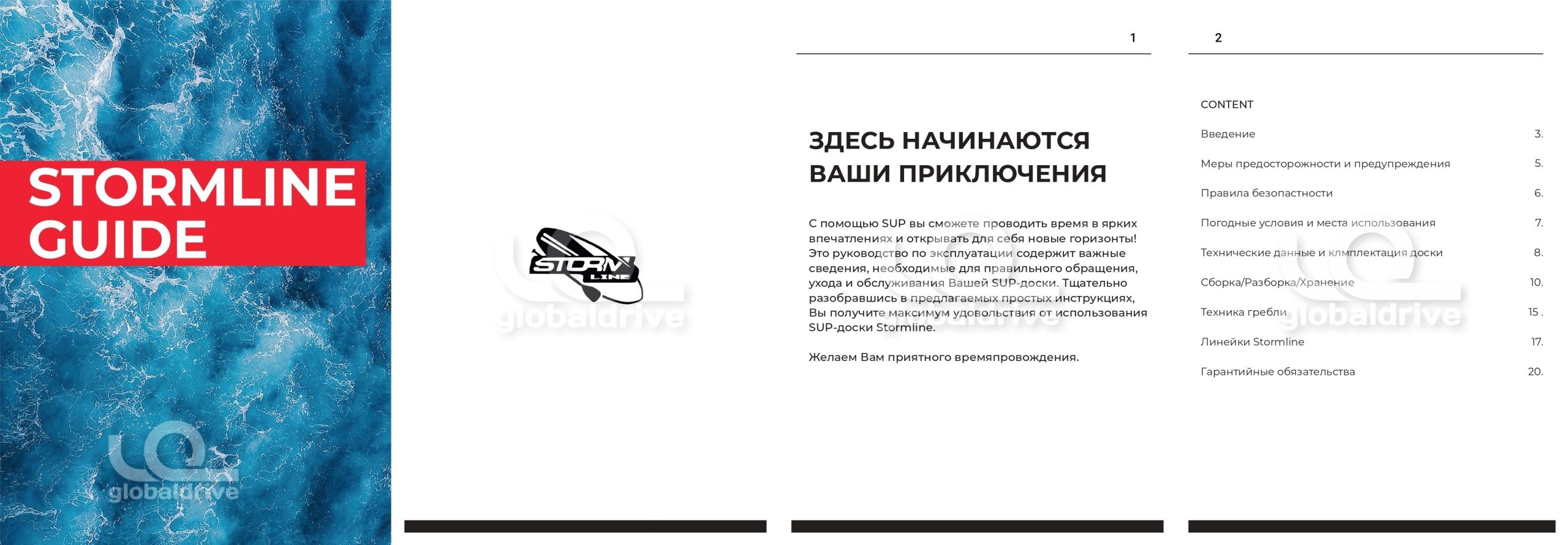 Надувная доска для SUP-бординга STORMLINE FAMILY 12 (2022) в Новосибирске