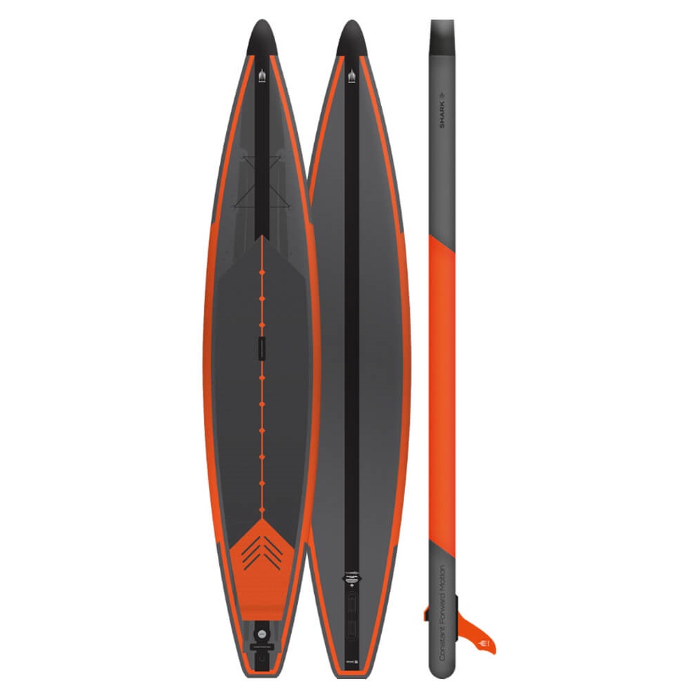 Надувная доска для SUP-бординга SHARK TOURING RACING 14’X27″ 2022 в Чебоксарах