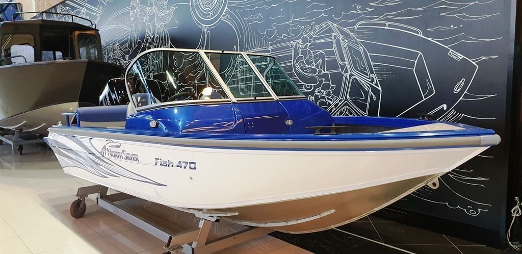 Катер-лодка алюминиевая NORTHSILVER 470 Fish в Рязани
