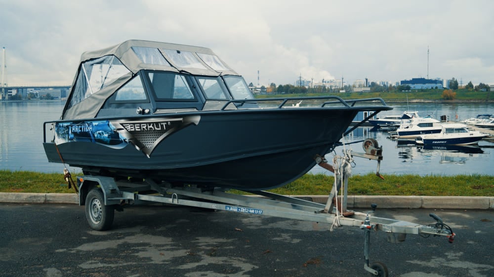 Катер-лодка алюминиевая БЕРКУТ L-Arctica в Барнауле