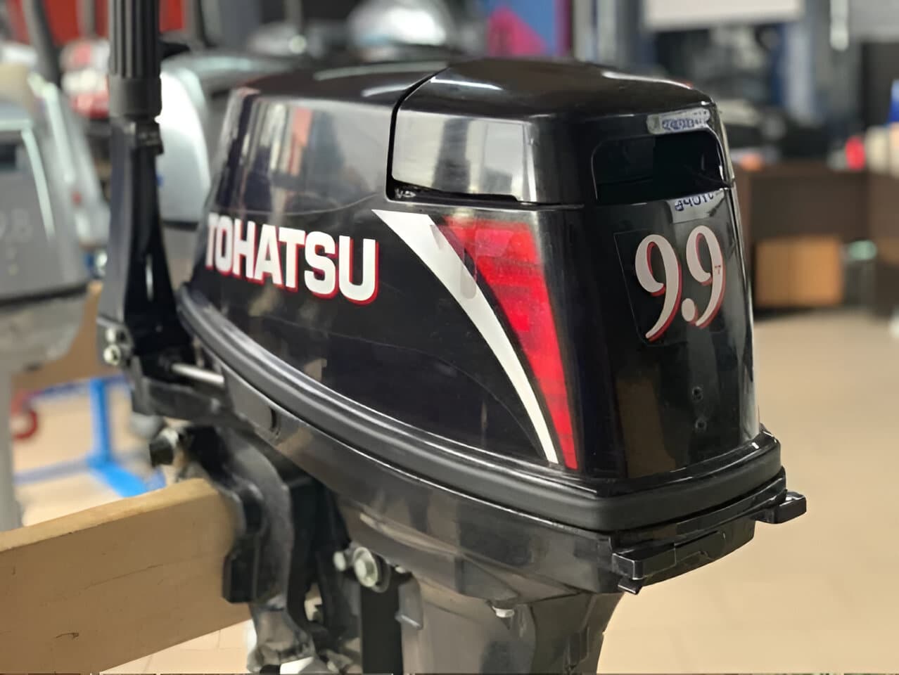2х-тактный лодочный мотор TOHATSU M 9.9 D2 S Б/У в Новосибирске