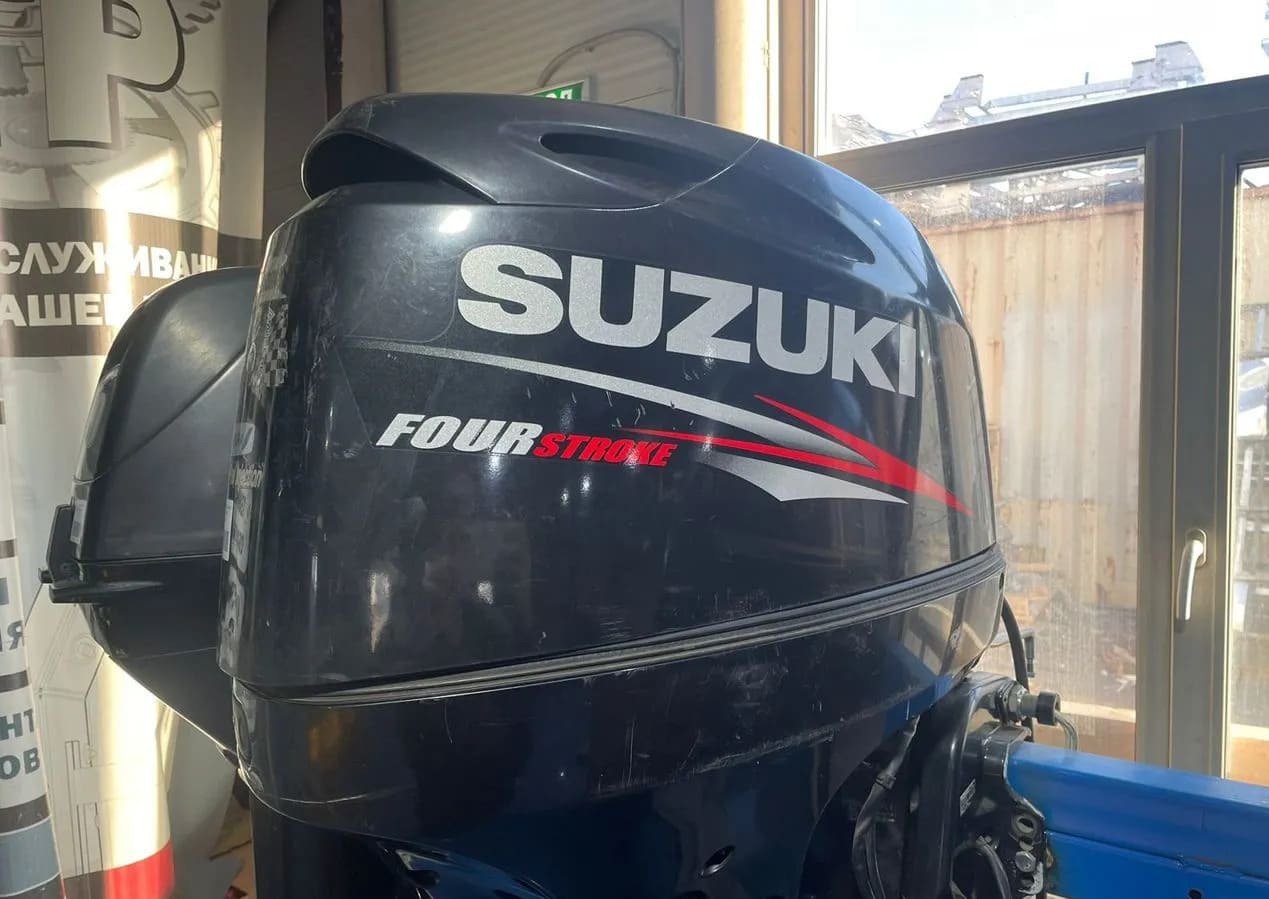4x-тактный лодочный мотор SUZUKI DF40АTL Б/У в Уфе