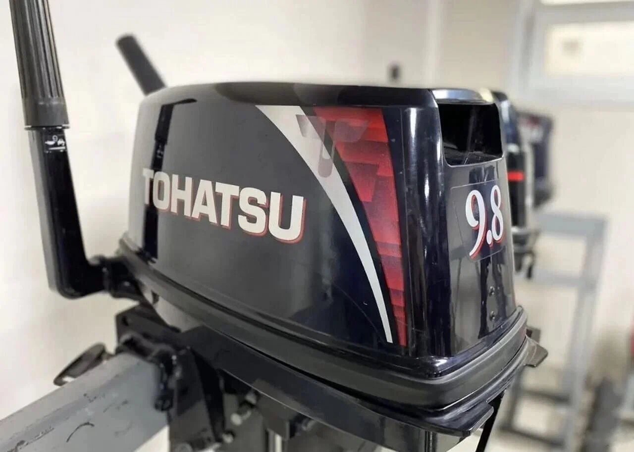 2х-тактный лодочный мотор TOHATSU M 9.8 B S Б/У в Новосибирске