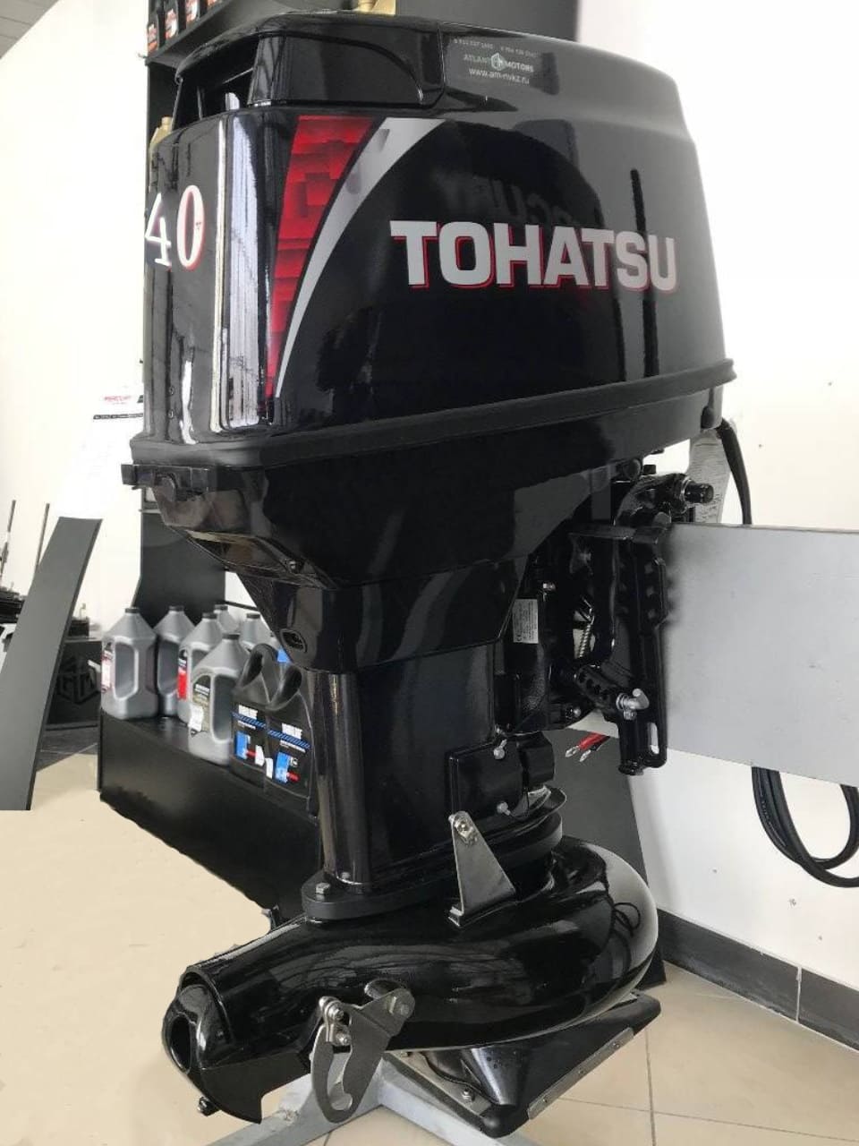 2х-тактный лодочный мотор TOHATSU M40CEPS Б/У в Мозыря