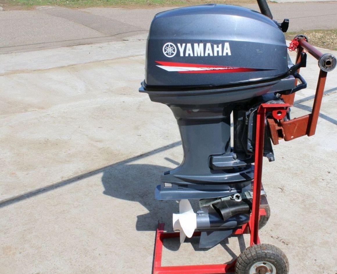2х-тактный лодочный мотор YAMAHA 40XMHS Б/У в Мозыря