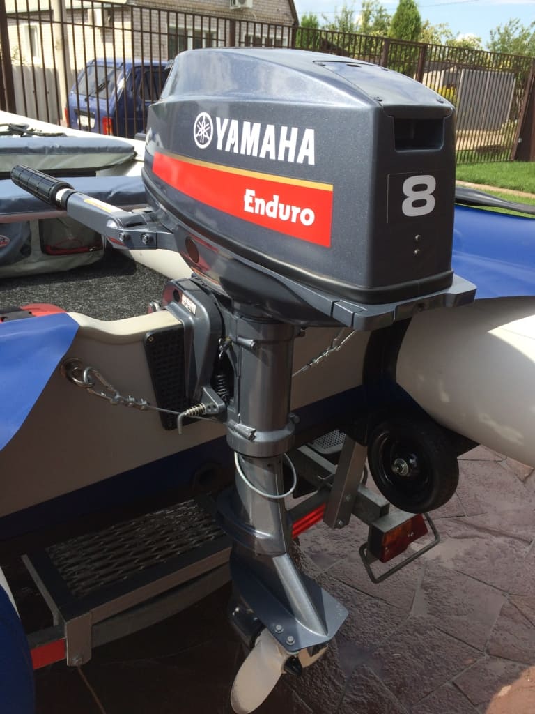 2х-тактный лодочный мотор YAMAHA E8DMHS Б/У в Набережных Челнах