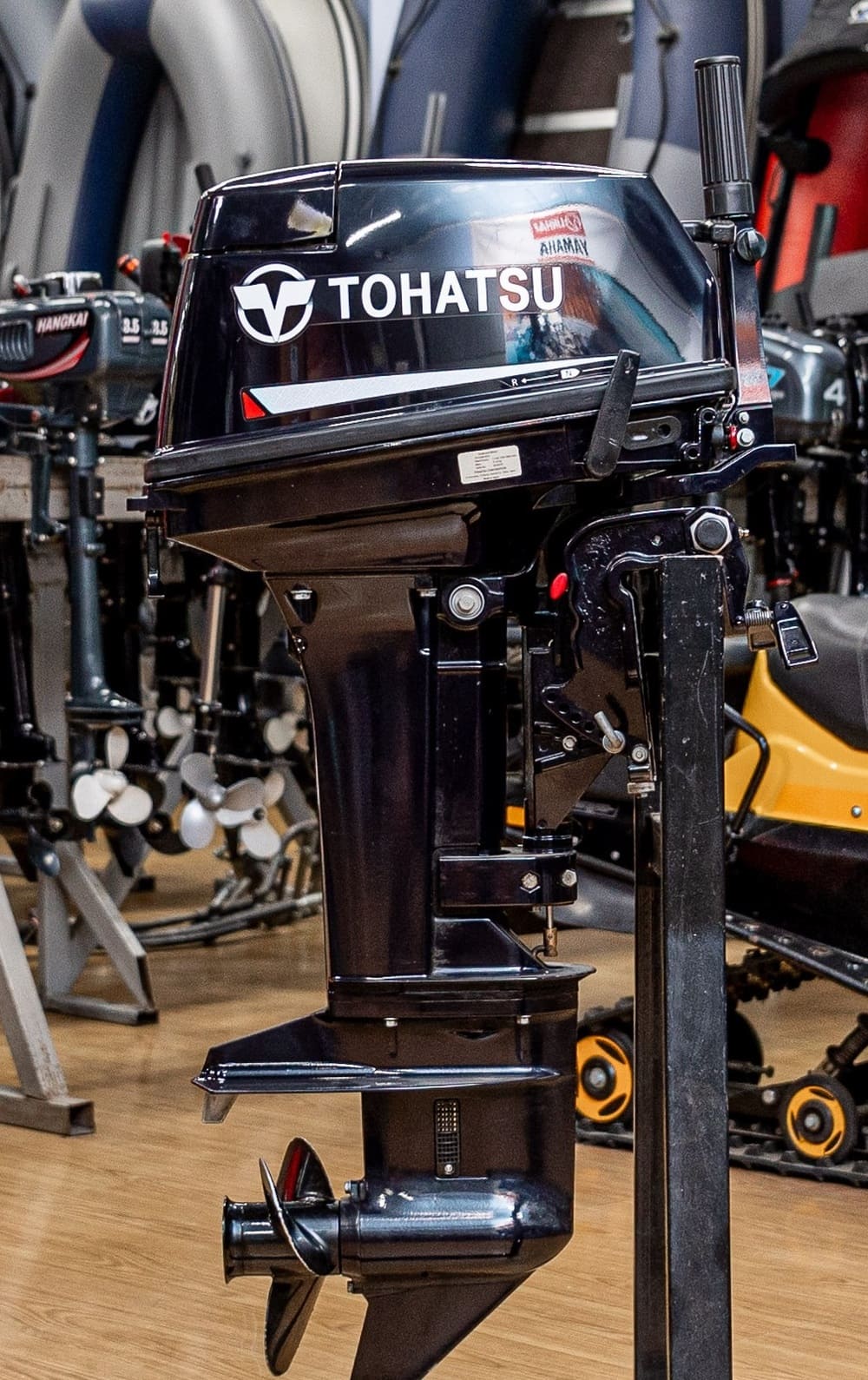 2х-тактный лодочный мотор TOHATSU M 9.9 D2 S Б/У в Новосибирске