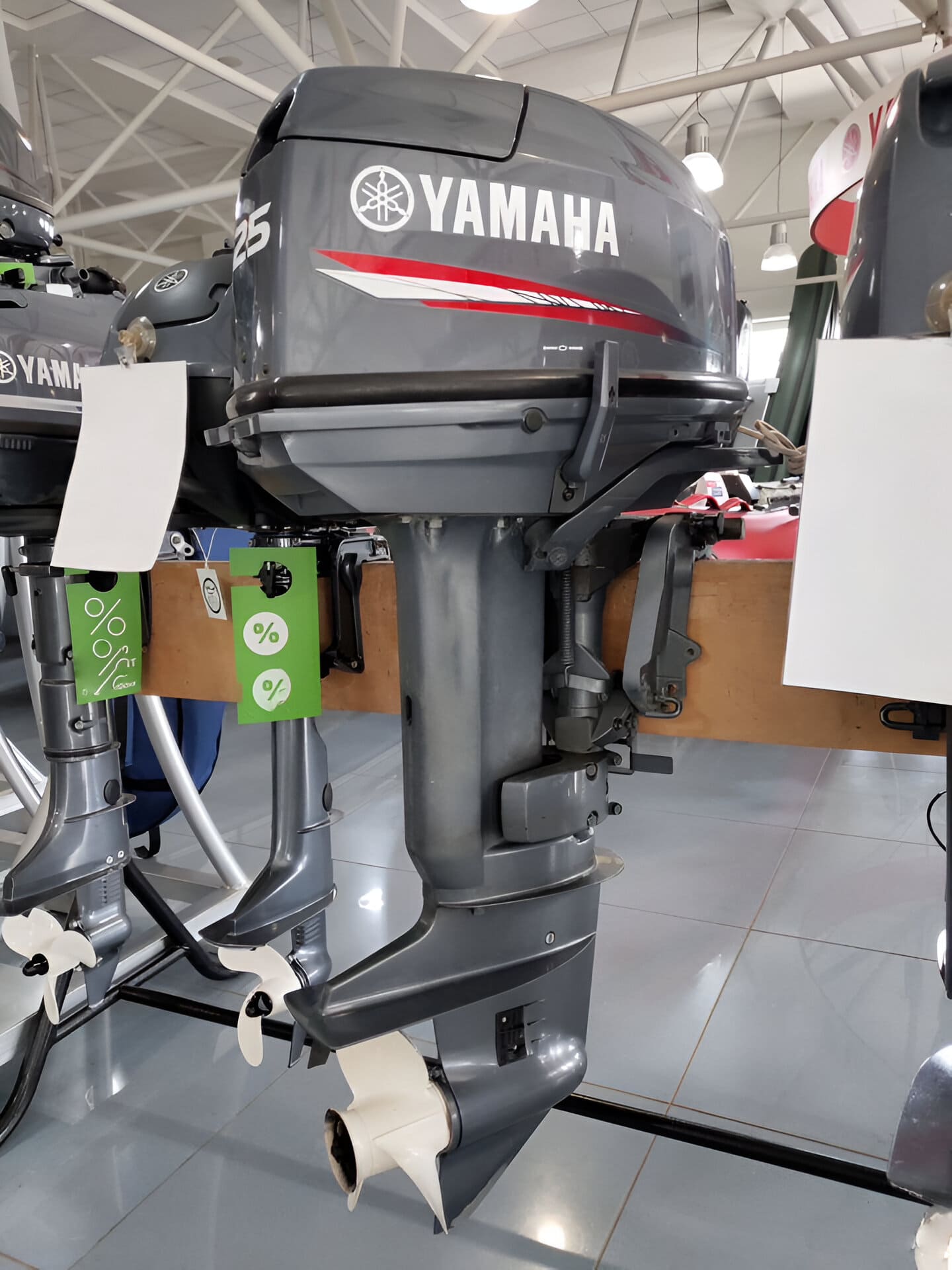 2х-тактный лодочный мотор YAMAHA 25BMHS Б/У в Иваново
