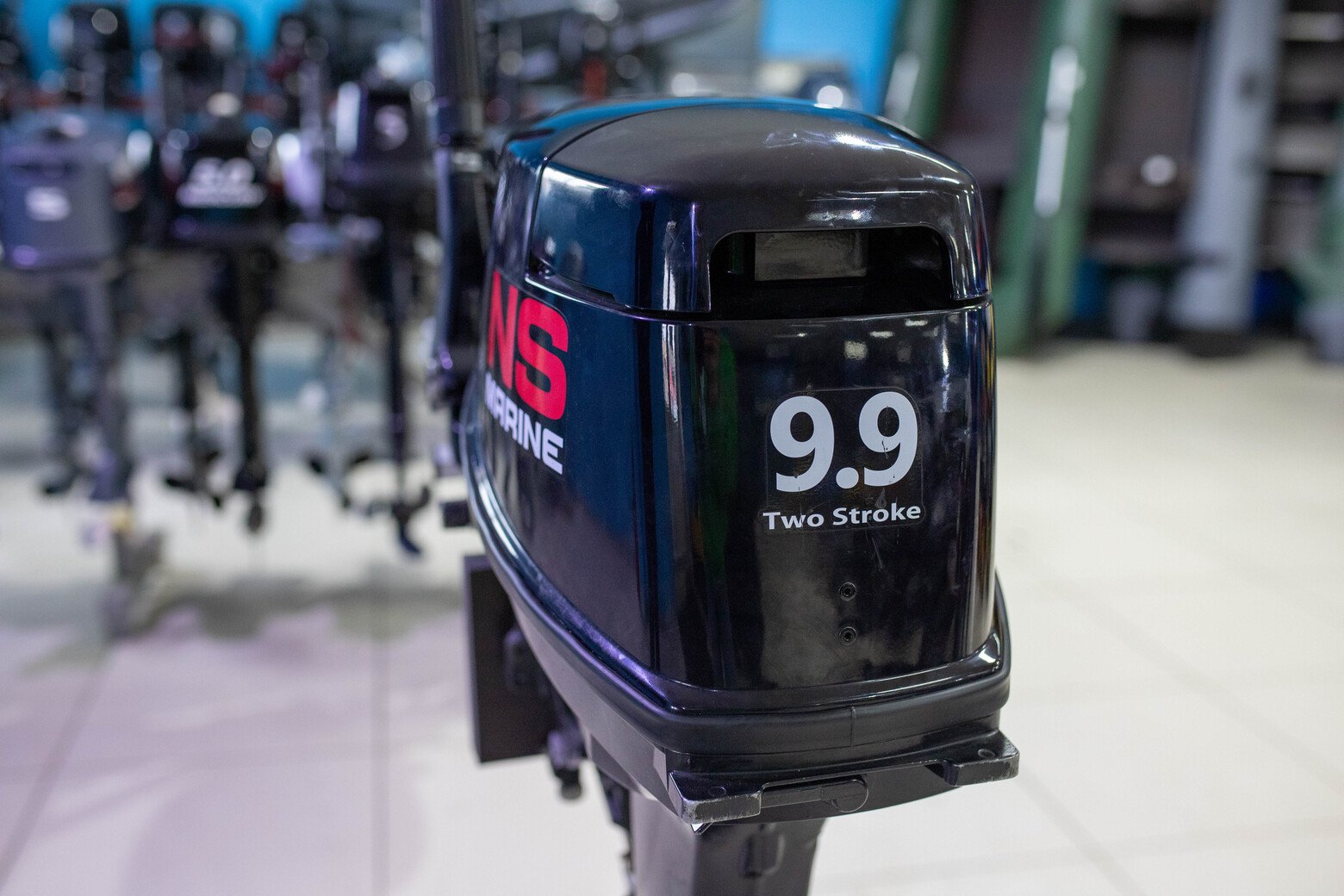 2х-тактный лодочный мотор NISSAN MARINE NS 9.9 D2 S Б/У в Иваново