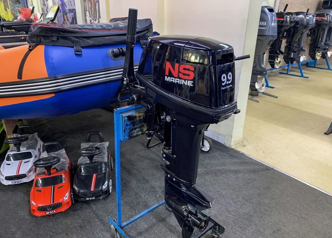 2х-тактный лодочный мотор NISSAN MARINE NS 9.9 D2 S Б/У в Уфе