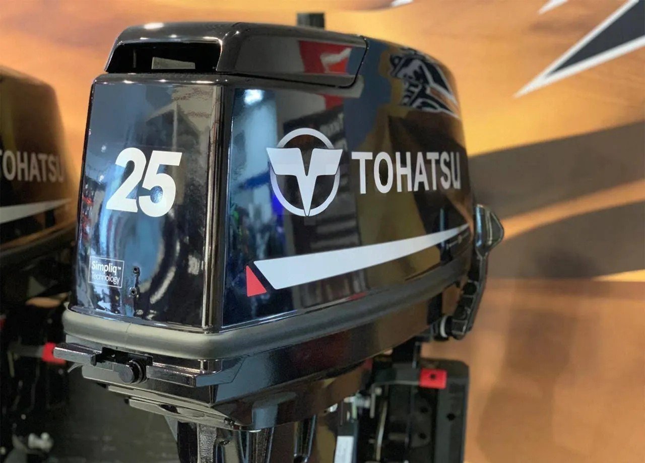 2х-тактный лодочный мотор TOHATSU M 25 S Б/У в Иваново
