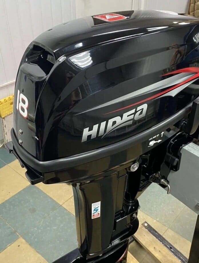 2х-тактный лодочный мотор HIDEA HD18FHS Б/У в Иваново