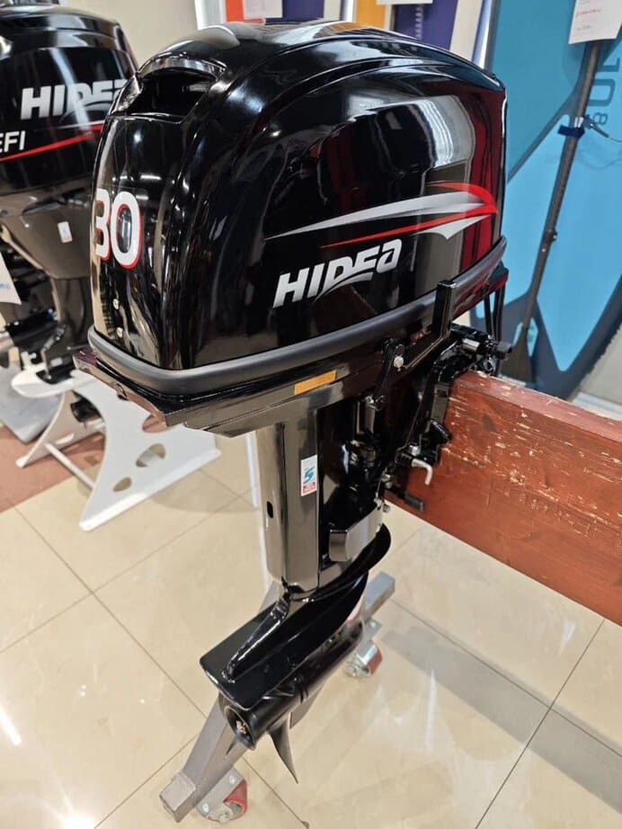 2х-тактный лодочный мотор HIDEA HD30FES Б/У в Новосибирске