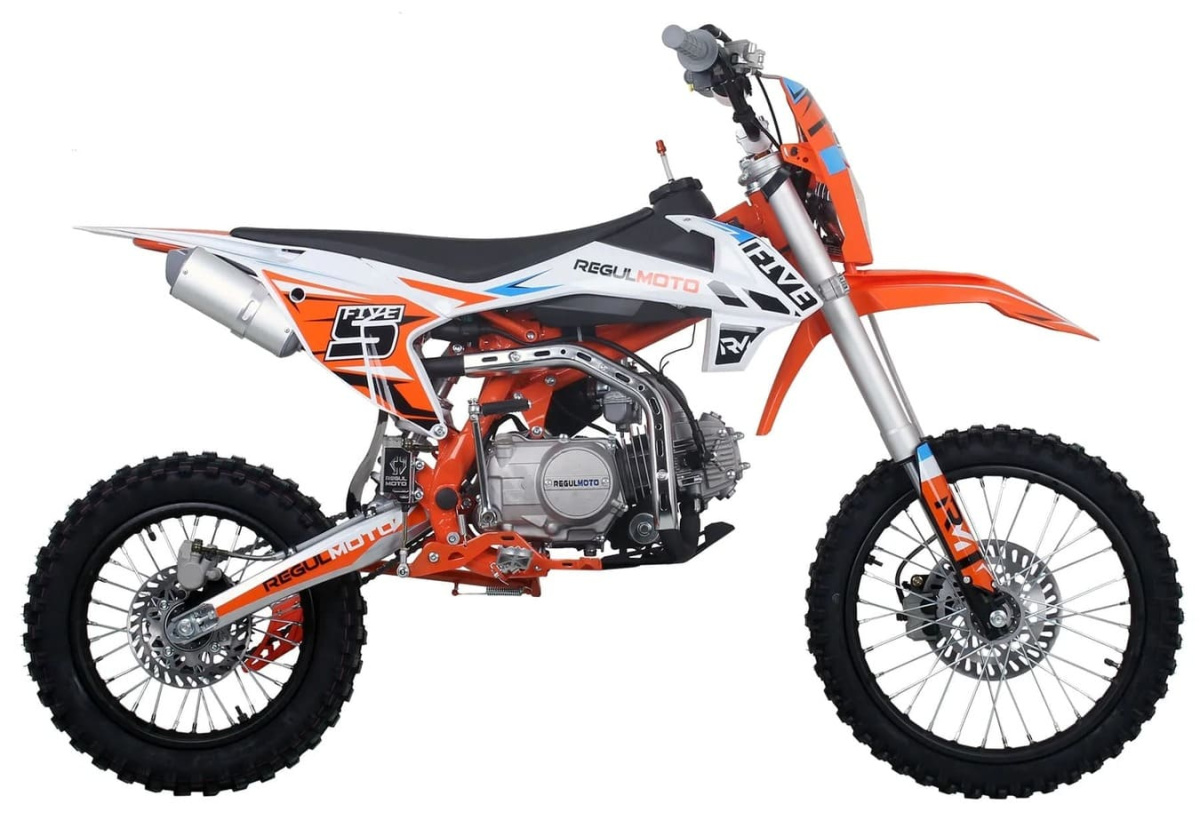 Мотоцикл REGULMOTO Five EA (полуавтомат КПП) PITBIKE в Новосибирске