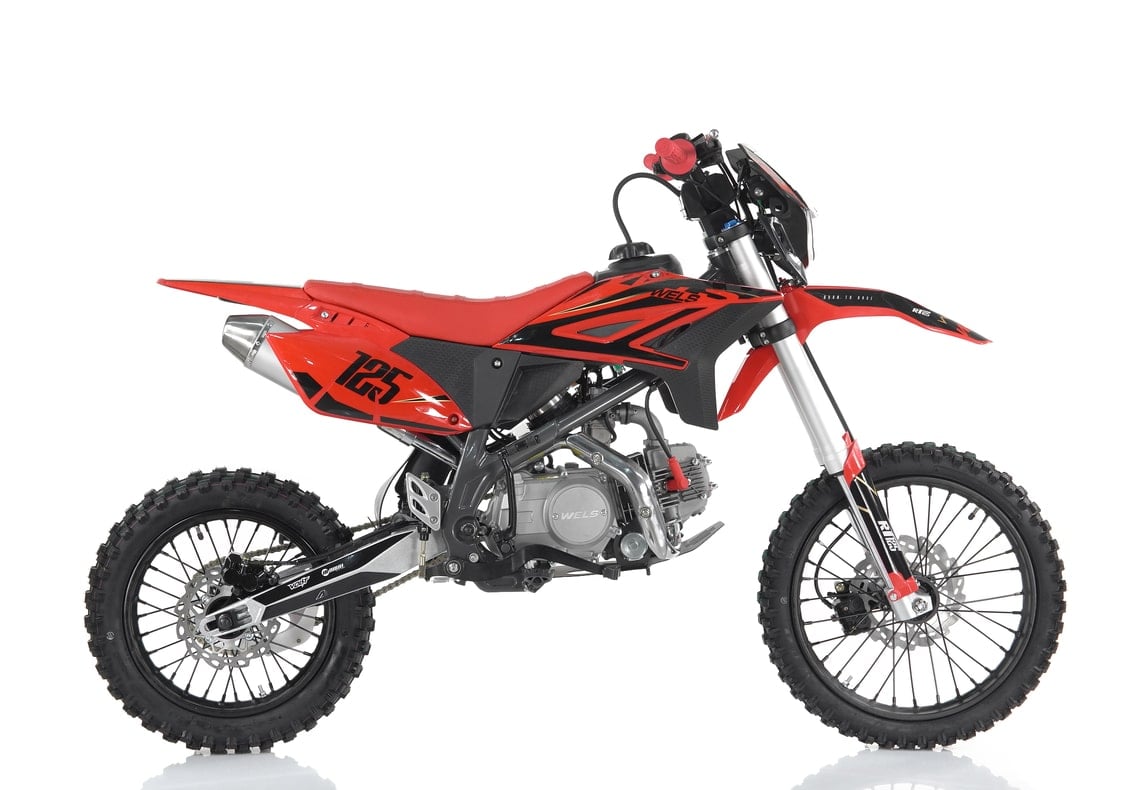 Мотоцикл WELS RT 125 17/14 П/А PITBIKE в Новосибирске
