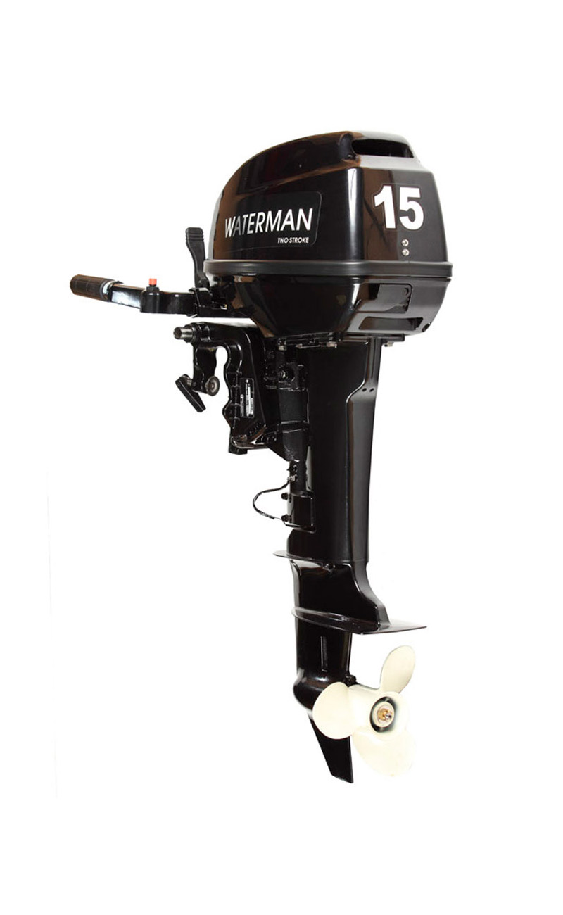 2х-тактный лодочный мотор WATERMAN T15 BMS в Новосибирске