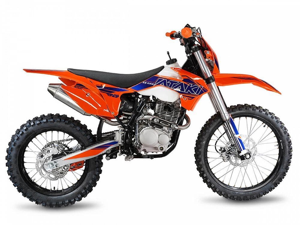 Мотоцикл кроссовый эндуро ATAKI EC250 в Новосибирске