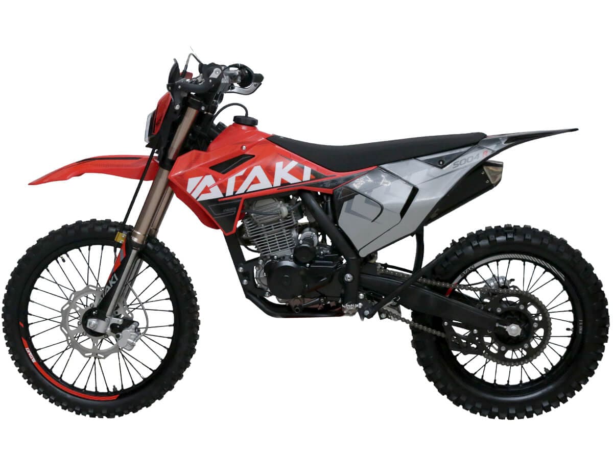 Мотоцикл кроссовый эндуро ATAKI S004-R 300 (4T PR300) 21/18 (2024 г.) в Новосибирске