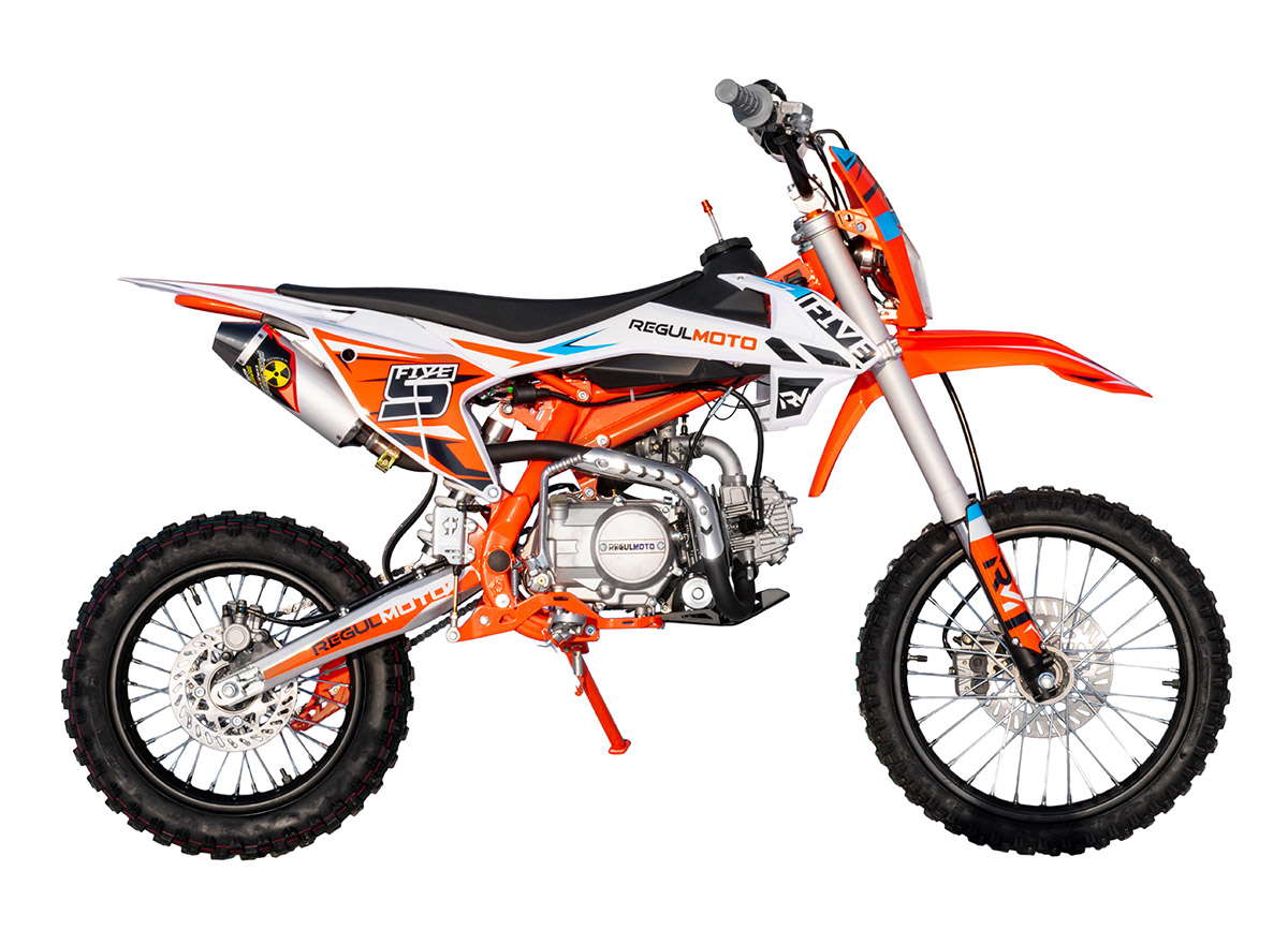 Мотоцикл REGULMOTO Five YX125EM PITBIKE (механическая КПП) в Новосибирске