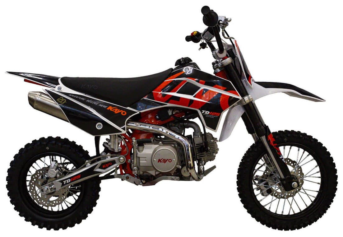 Мотоцикл KAYO Mini TD125 2024 PITBIKE в Новосибирске