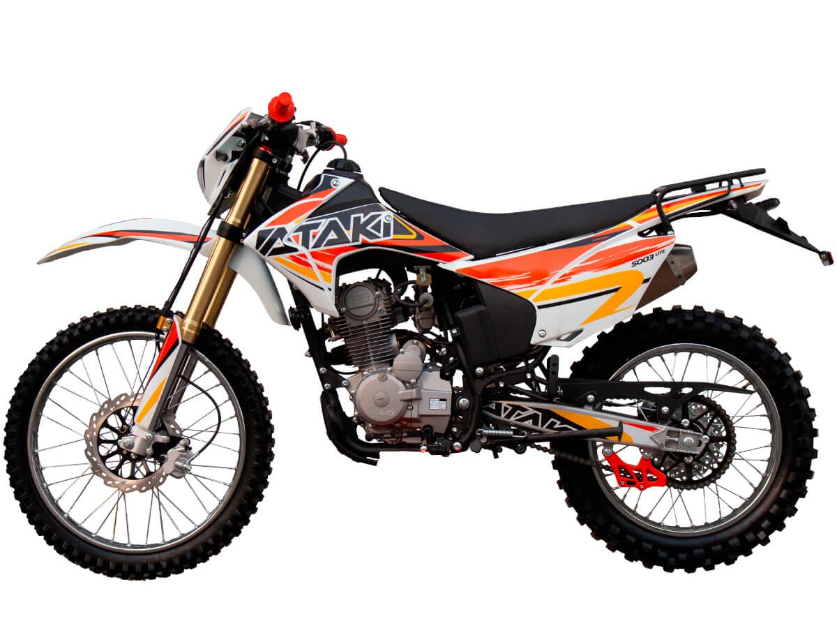 Мотоцикл кроссовый эндуро ATAKI S003 Lite 250 (4T CB250-G) ПТС 21/18 (2024 г.) в Новосибирске
