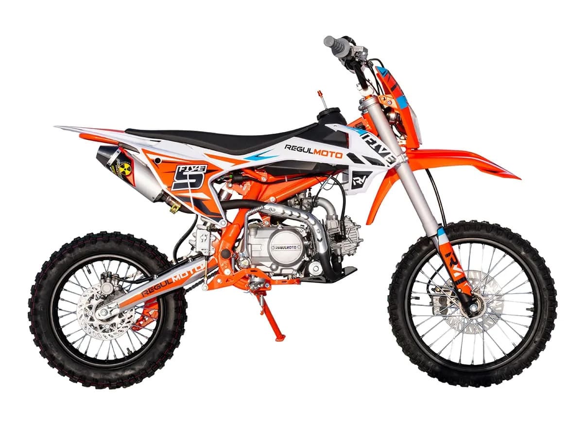 Мотоцикл REGULMOTO Five EM (механическая КПП) PITBIKE в Новосибирске