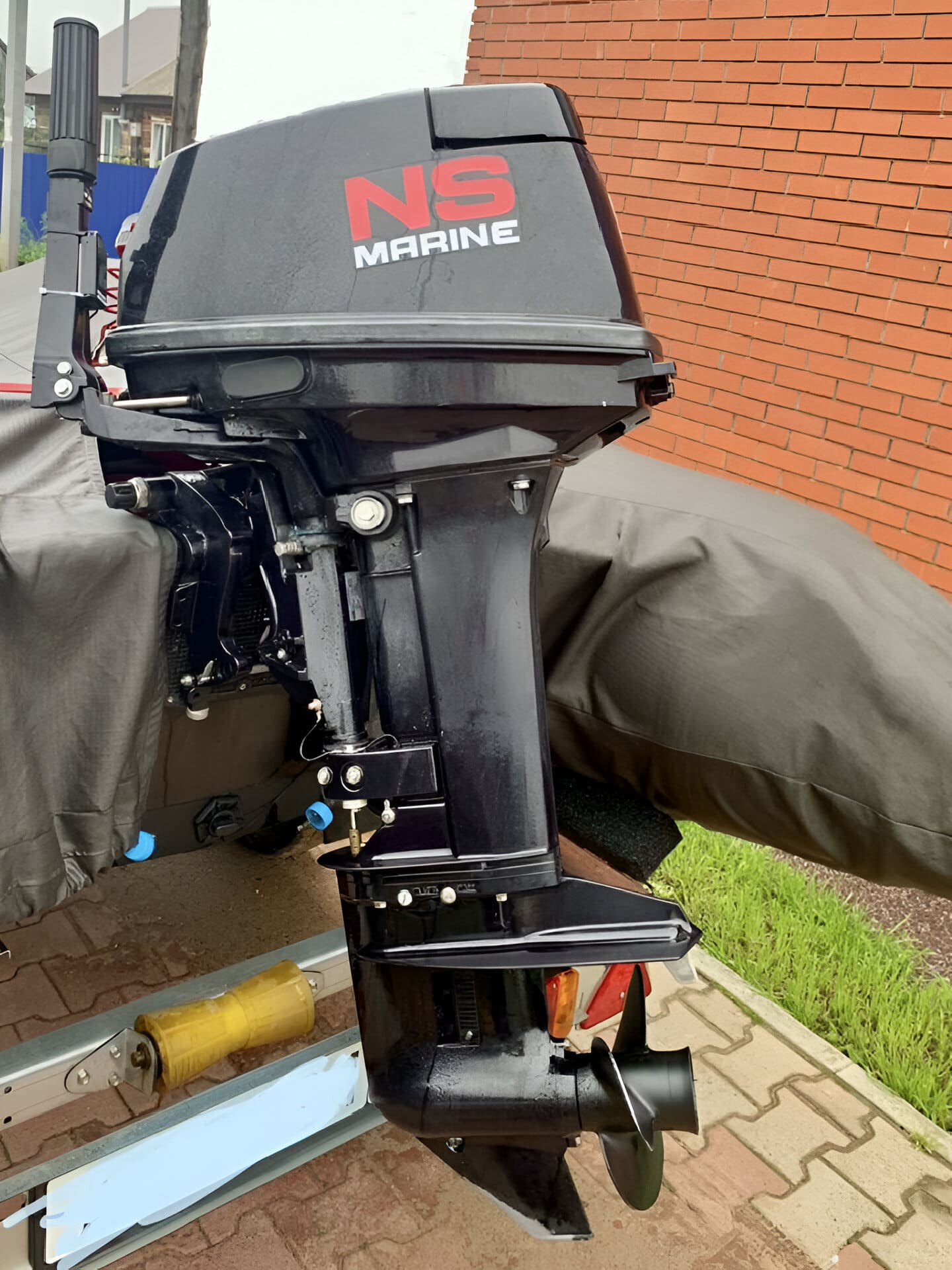 2х-тактный лодочный мотор NISSAN MARINE NS 15 D2 S Б/У в Уфе
