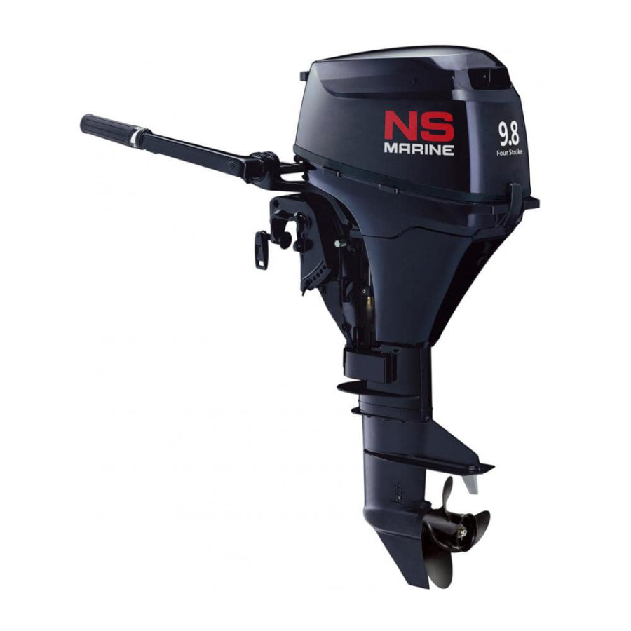 4х-тактный лодочный мотор NISSAN MARINE NSF 9.8 A3 S в Красноярске