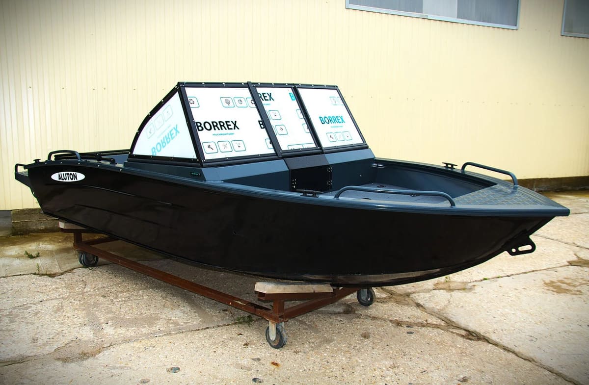 Катер-лодка алюминиевая ALUTON 430Fish в Новое Медвежино