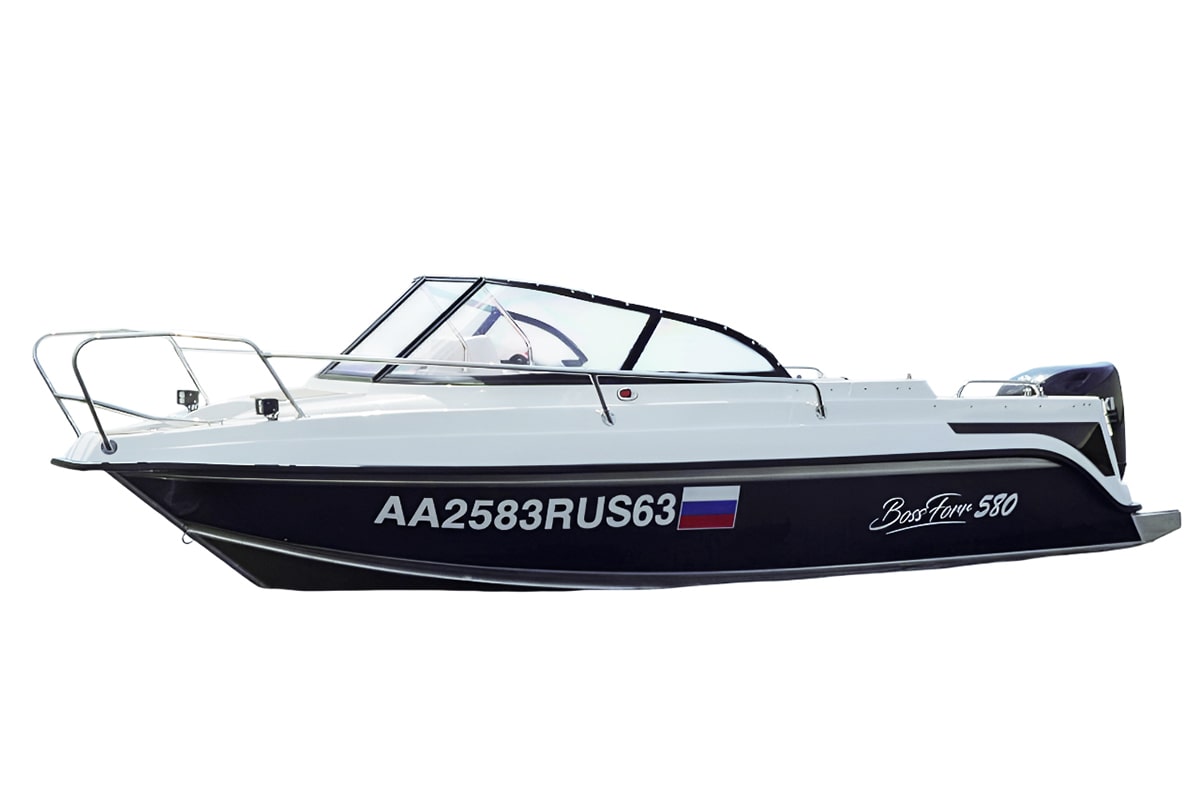 Катер-лодка алюминиевая BOSSFORR 580 OPEN в Кемерово