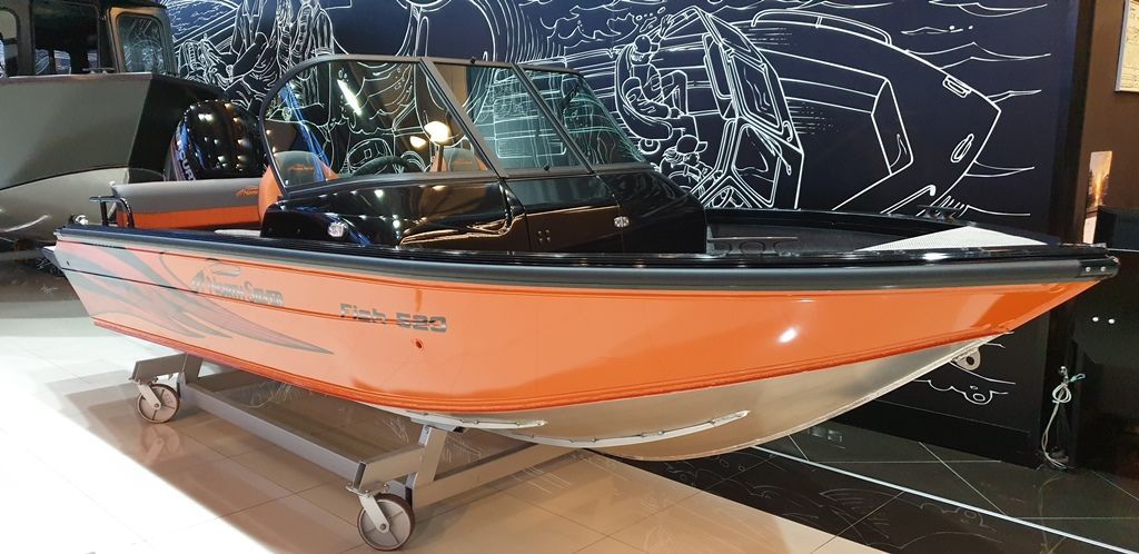 Катер-лодка алюминиевая NORTHSILVER 520 Fish в Новое Медвежино