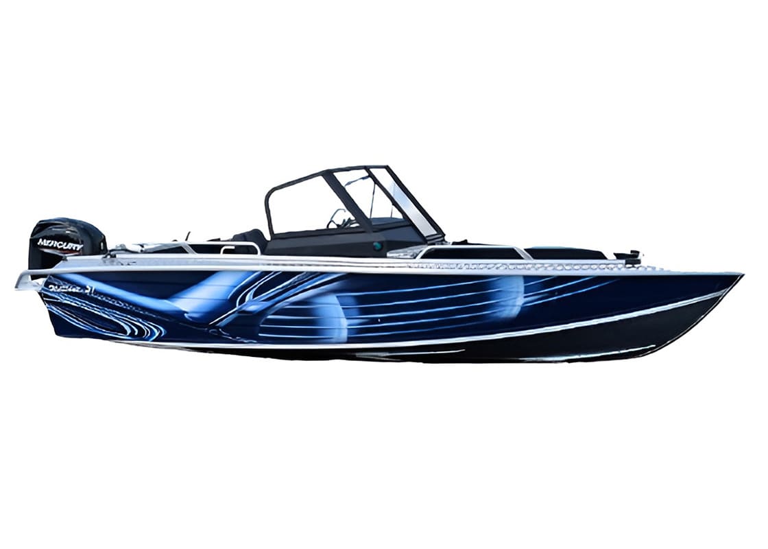 Катер-лодка алюминиевая WELLBOAT 51 в Самаре