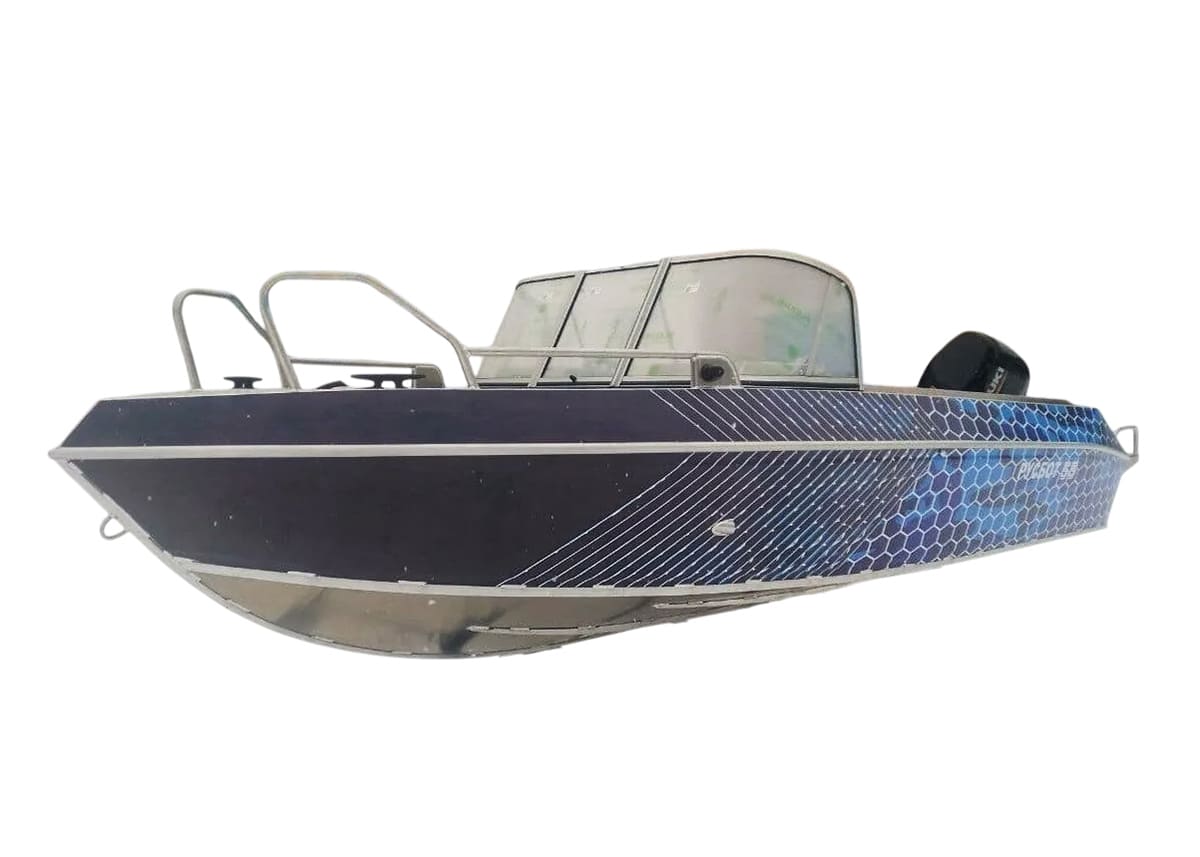 Катер-лодка алюминиевая RUSBOAT 55 в Новое Медвежино
