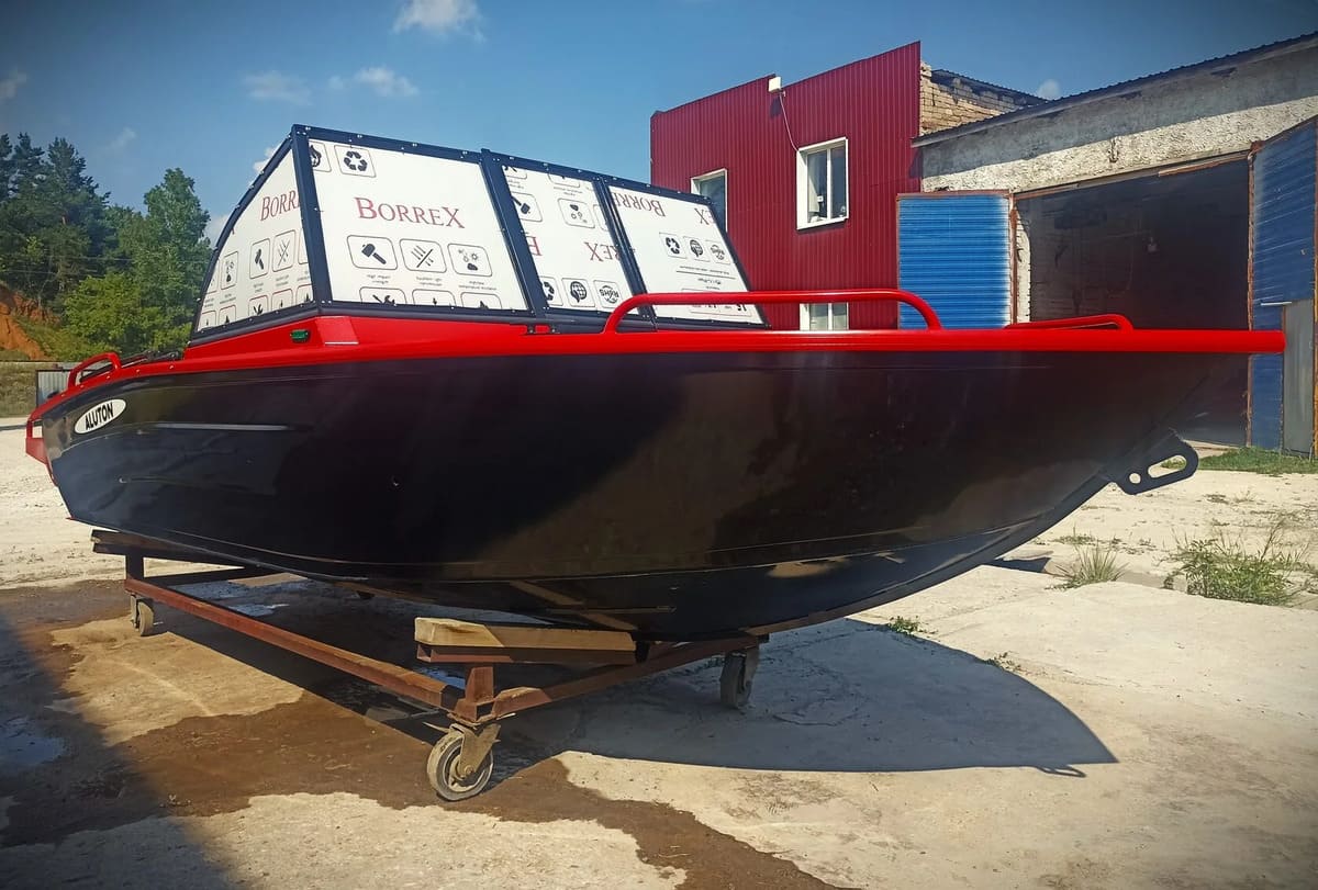 Катер-лодка алюминиевая ALUTON 490Fish в Новое Медвежино